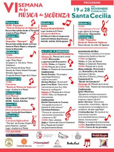Sigüenza celebra su VI Semana de la Música del 19 al 28 de noviembre