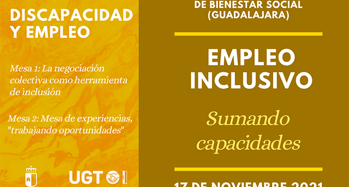 UGT CLM abordará la negociación colectiva como herramienta de inclusión laboral de las personas con discapacidad