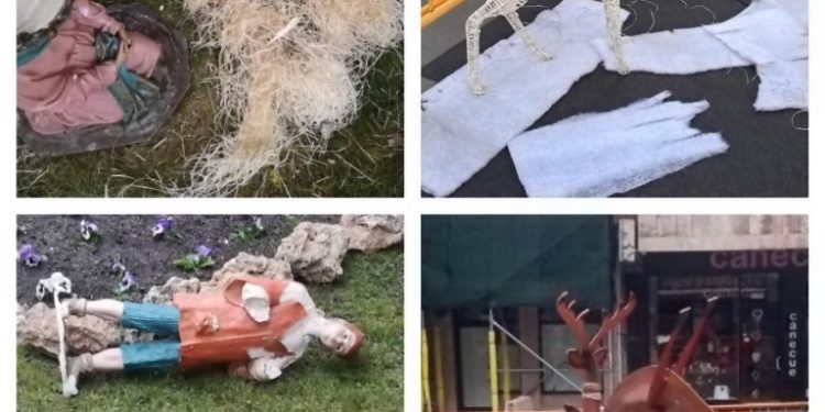 El Ayuntamiento de Cuenca pide colaboración ciudadana para localizar a los que han destrozado el Belén de la Plaza de la Hispanidad