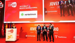 Aje Cuenca felicita a Agróptimum por su reconocimiento en los premios nacionales de CEAJE