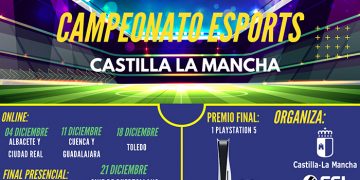 Este sábado se celebran los clasificatorios online del campeonato de Esports en Cuenca y Guadalajara