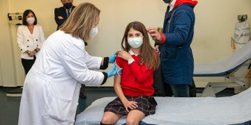 Castilla-La Mancha administró ayer cerca de 5.500 vacunas contra el COVID a niños y niñas de entre nueve y once años