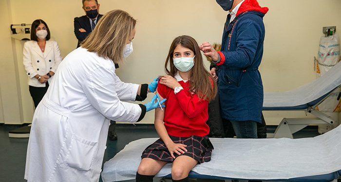 Castilla-La Mancha administró ayer cerca de 5.500 vacunas contra el COVID a niños y niñas de entre nueve y once años