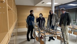 Concluyen las obras del Instituto de Educación Secundaria Obligatoria Harévolar de Alovera y comienzan a amueblarse sus dependencias