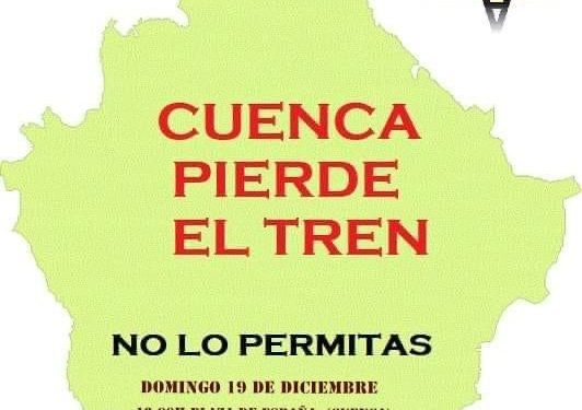 Cuenca Ahora rechaza el Plan de Movilidad XCuenca y apuesta por la reapertura y modernización de la línea Madrid-Cuenca-Valencia 1 Cuenca Ahora rechaza el Plan de Movilidad XCuenca y apuesta por la reapertura y modernización de la línea Madrid-Cuenca-Valencia