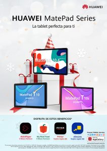 Descubre qué HUAWEI MatePad se adapta mejor a tus necesidades estas Navidades