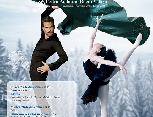 El Ayuntamiento de Guadalajara programa el ‘I Ciclo de Invierno en Danza’, que despedirá el año y dará la bienvenida a 2022 en el Buero Vallejo 1 El Ayuntamiento de Guadalajara programa el ‘I Ciclo de Invierno en Danza’, que despedirá el año y dará la bienvenida a 2022 en el Buero Vallejo