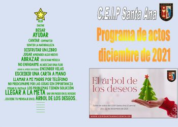 El CEIP Santa Ana de Cuenca » se engalana» para la Navidad