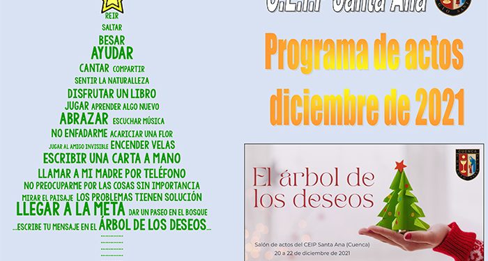 El CEIP Santa Ana de Cuenca " se engalana" para la Navidad 1 El CEIP Santa Ana de Cuenca se engalana para la Navidad