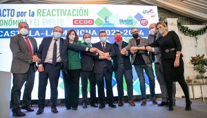 El Gobierno de Castilla-La Mancha subraya la ambición del nuevo Pacto por la Reactivación Económica y el Empleo, que duplica sus medidas