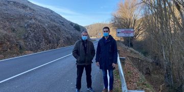 El Gobierno regional acomete obras de mejora en la CM-2100 entre las localidades de Tórtola y Valeria con un presupuesto de 970.000 euros
