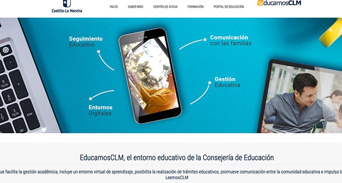 El Gobierno regional dota a ‘EducamosCLM’ de una nueva herramienta para conocer y mejorar la competencia digital de docentes y centros educativos