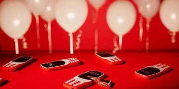 El icónico Nokia 3310 convertido en una tarta