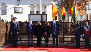 El presidente del PP-CLM ha felicitado a los españoles por el Día de la Constitución tras asistir al acto de jura de bandera en El Romeral (Toledo)