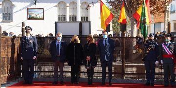 El presidente del PP-CLM ha felicitado a los españoles por el Día de la Constitución tras asistir al acto de jura de bandera en El Romeral (Toledo)