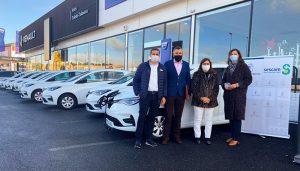 El SESCAM inicia la sustitución de su flota de vehículos con la adquisición de ocho coches ecoeficientes