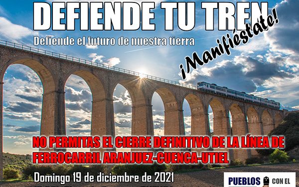 Huete no faltará a la manifestación contra el cierre definitivo de la línea de ferrocarril 1 Huete no faltará a la manifestación contra el cierre definitivo de la línea de ferrocarril