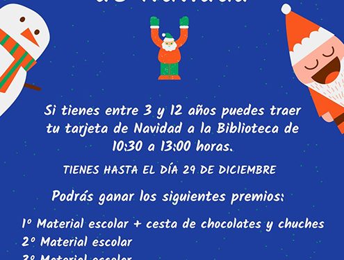 Huete organiza el II Concurso de Tarjetas Navideñas para niños