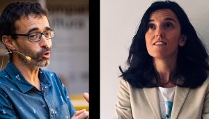 Irene Rodríguez Aseijas e Ibón Martín, ganadores ex aequo del II Premio ‘Paco Camarasa’ de novela negra