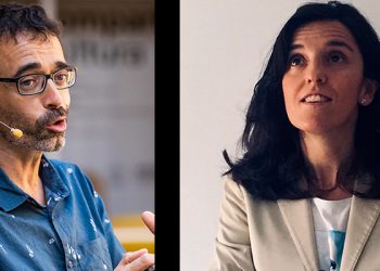 Irene Rodríguez Aseijas e Ibón Martín, ganadores ex aequo del II Premio ‘Paco Camarasa’ de novela negra