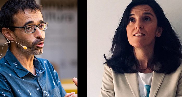 Irene Rodríguez Aseijas e Ibón Martín, ganadores ex aequo del II Premio ‘Paco Camarasa’ de novela negra