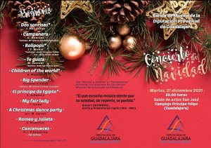 La Banda de Música de la Diputación de Guadalajara ofrecerá este martes su Concierto de Navidad