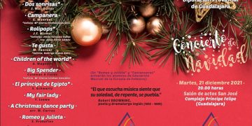 La Banda de Música de la Diputación de Guadalajara ofrecerá este martes su Concierto de Navidad