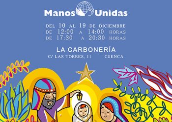 La Delegación de Manos Unidas de Cuenca organiza un mercadillo de adviento La Delegación de Manos Unidas de Cuenca organiza un mercadillo de adviento