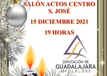 La Escuela der Folklore de la Diputación de Guadalajara ofrecerá este miércoles su «Fiesta de Navidad»