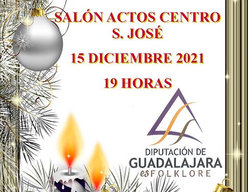 La Escuela der Folklore de la Diputación de Guadalajara ofrecerá este miércoles su Fiesta de Navidad
