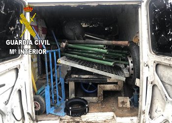 La Guardia Civil detiene en Sigüenza a dos personas por robar al Ayuntamiento
