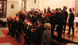 La polifonía infantil llena la Iglesia de Cabanillas