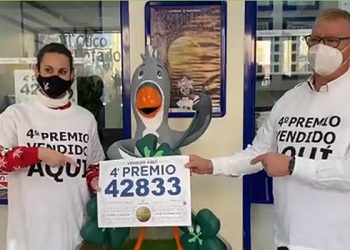 La suerte llega en forma de cuarto premio y 200.000 euros a Cuenca y Guadalajara
