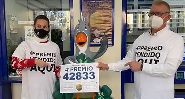 La suerte llega en forma de cuarto premio y 200.000 euros a Cuenca y Guadalajara 1 La suerte llega en forma de cuatro premio a Cuenca y Guadalajara