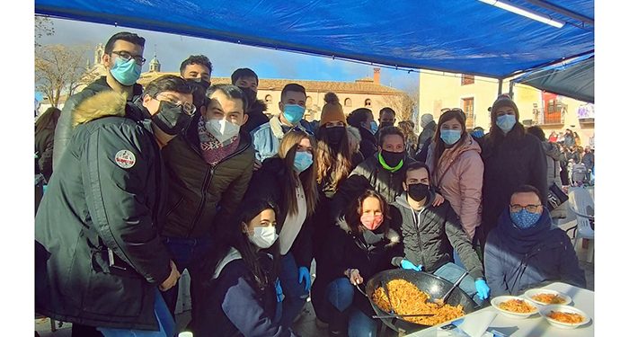 Las JJSS de Tarancón consiguen recaudar 800 euros para La Palma a través de sus “Migas Solidarias”