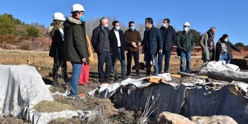 Las obras para restaurar el Balneum de Noheda ya están en marcha gracias a la financiación de la Diputación de Cuenca
