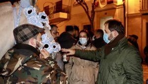 Núñez participa en la festividad de El Vítor de Horcajo de Santiago