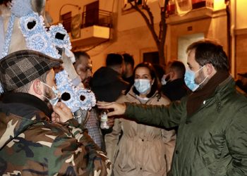 Núñez participa en la festividad de El Vítor de Horcajo de Santiago