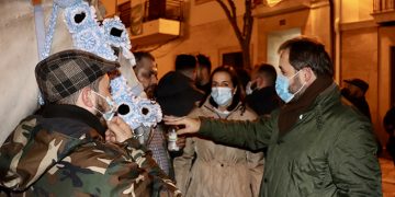 Núñez participa en la festividad de El Vítor de Horcajo de Santiago