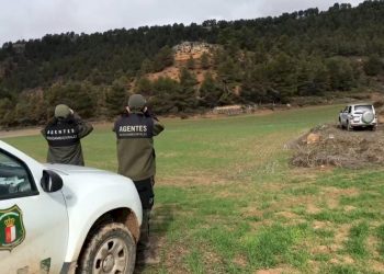 Paralizada una cacería furtiva en Mira con 15 personas y 23 perros