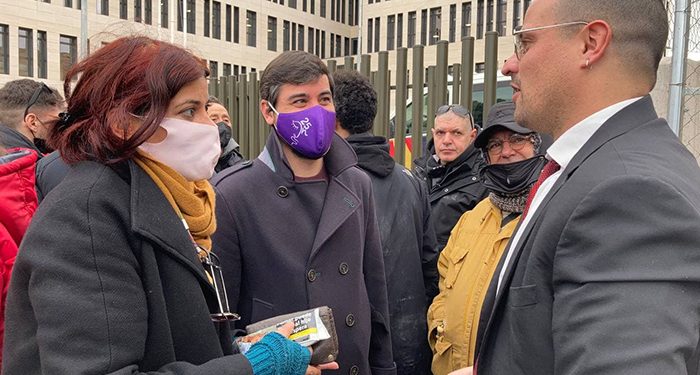 Podemos Castilla-La Mancha muestra su apoyo al activista de la PAH en Guadalajara al que piden prisión por fotografiar y difundir un desahucio