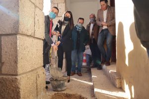 Primera piedra del Centro de Día comarcal en Brihuega