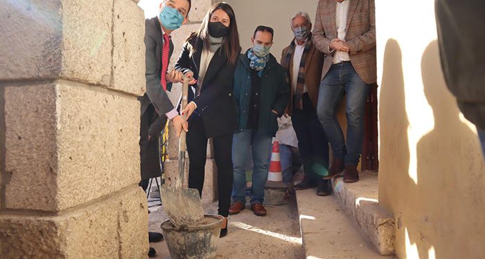 Primera piedra del Centro de Día comarcal en Brihuega
