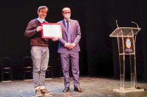 Rojo ensalza el valor del “teatro social” en el acto de entrega del premio Buero Vallejo a Pablo Díaz, ganador de este año
