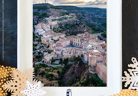 Una fotografía de la ciudad de Cuenca realizada por la conquense Sara Ayllón es la elegida por la Delegación de la Junta en la provincia para su felicitación de Navidad 1 Una fotografía de la ciudad de Cuenca realizada por la conquense Sara Ayllón es la elegida por la Delegación de la Junta en la provincia para su felicitación de Navidad