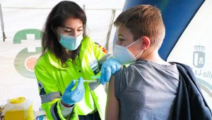 Ya son más de 20.000 los menores de entre 9 y 11 años vacunados en Castilla-La Mancha con la primera dosis contra el COVID-19