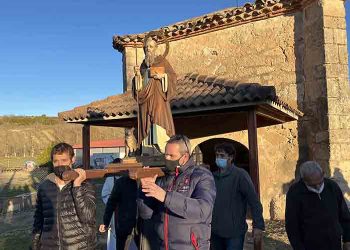 Cogolludo recupera la celebración de San Antón tras la pandemia