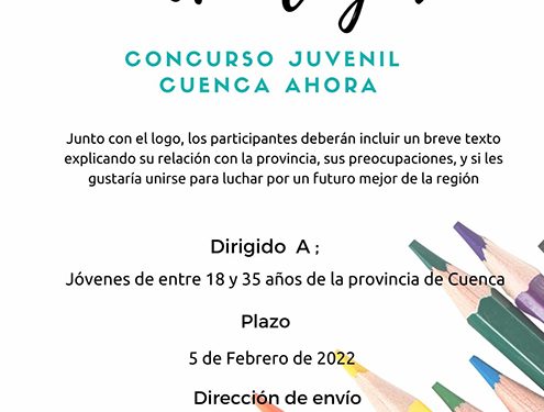 Cuenca Ahora convoca un concurso juvenil para actualizar el logo de la asociación