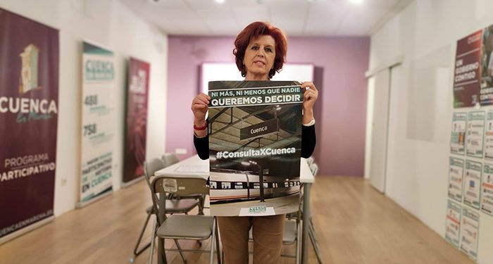 Cuenca en Marcha lanza la campaña ‘ConsultaXCuenca’ para alentar una votación pública sobre el tren 1 Cuenca en Marcha lanza la campaña ‘ConsultaXCuenca’ para alentar una votación pública sobre el tren