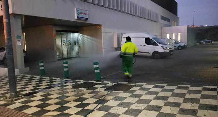 El Ayuntamiento de Cuenca retoma la desinfección de vías públicas ante la situación sanitaria